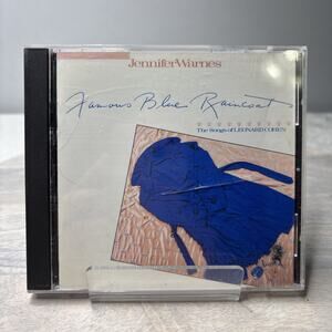 Jennifer Warnes – Famous Blue Raincoat CD 1987 Leonard Cohen Tribute Pop Folk